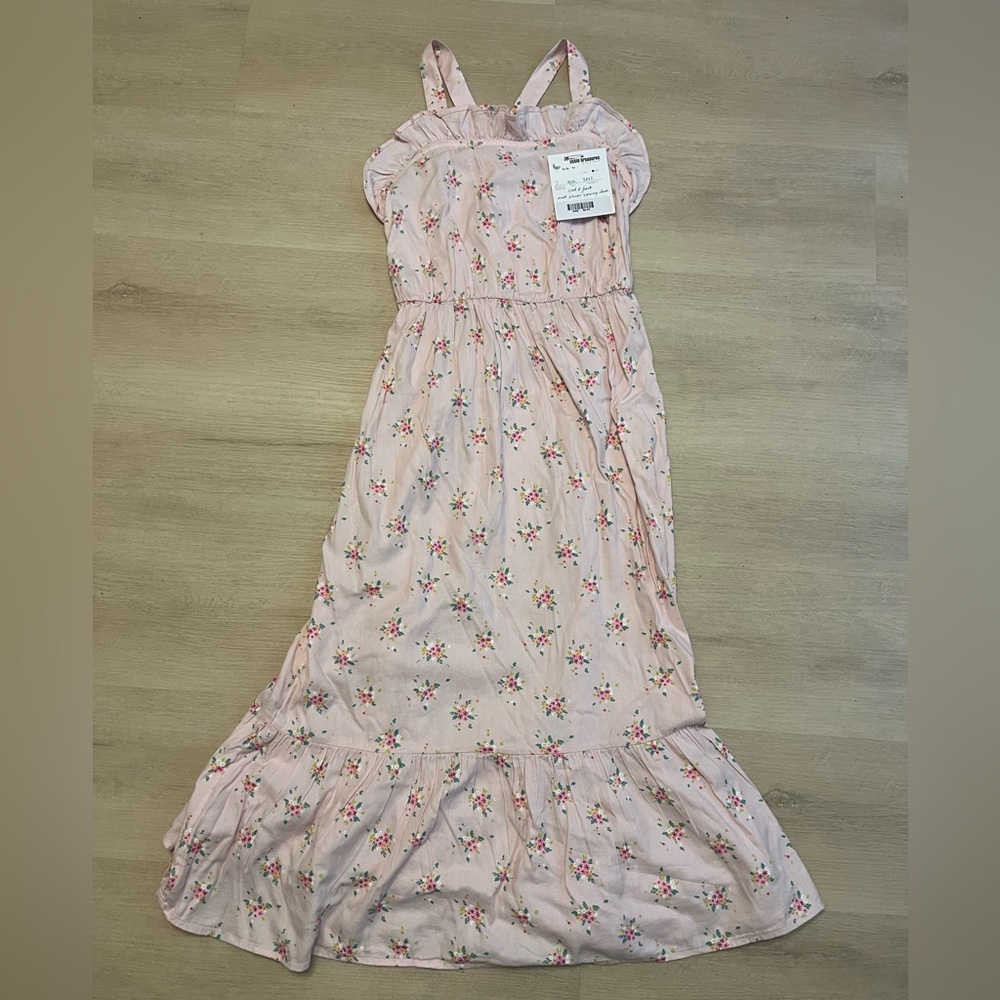 Cat & Jack Pink Ruffled Tiered Sundress